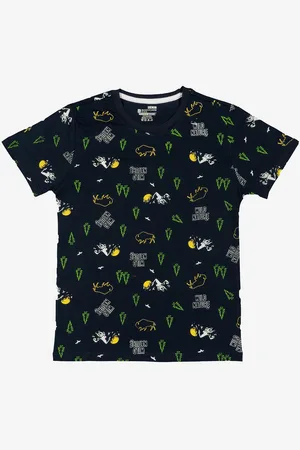 BodyCare Boys Conversational Printed Round Neck T-shirt