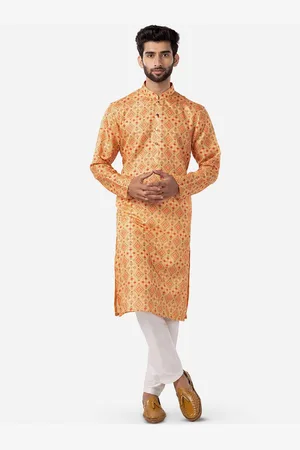 THE KURTA COMPANY Ethnic Motifs Printed Pure Cotton Kurta