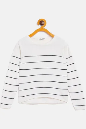 JWAAQ Girls Striped Pullover