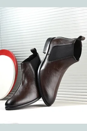 Killer Men Textured Slip On Chelsea Boots