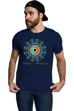 Tantra Men Sports Printed Applique T-shirt