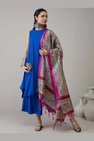 InWeave Women Regular Kurta with Palazzos & With Dupatta