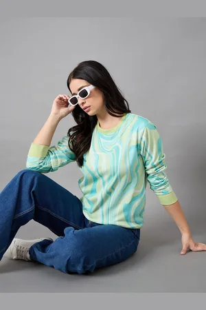 Club York Women Printed Sweatshirt