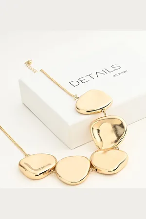 Kazo Gold-Plated Geometric Necklace