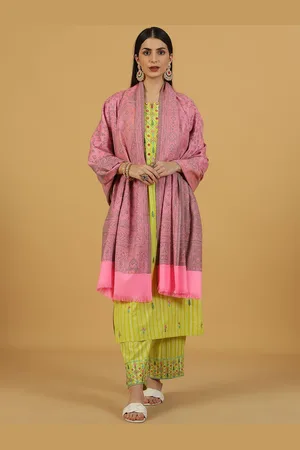 La Vastraa Women Floral Woven Design Shawl