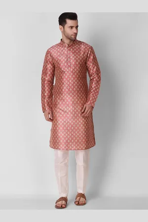 Koshin Ethnic Motifs Printed Mandarin Collar Kurta