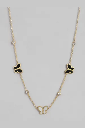 DressBerry Butterfly Design Chain Necklace