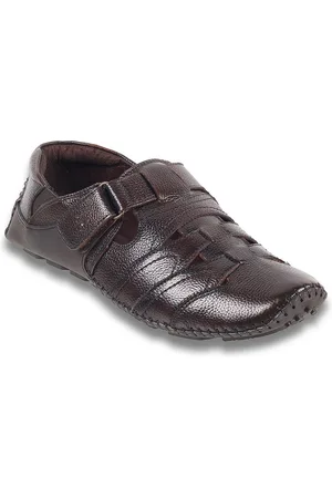 Metro Men Leather Fisherman Sandals