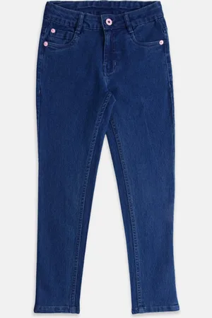 Pantaloons Girls Regular Fit Cotton Jeans