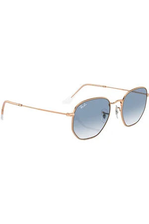 Ray-Ban Unisex Gradient Blue Lens Irregular Sunglasses - 0RB354892023F54