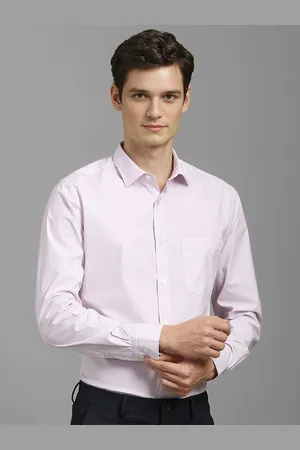 Louis Philippe Men Classic Opaque Printed Formal Shirt