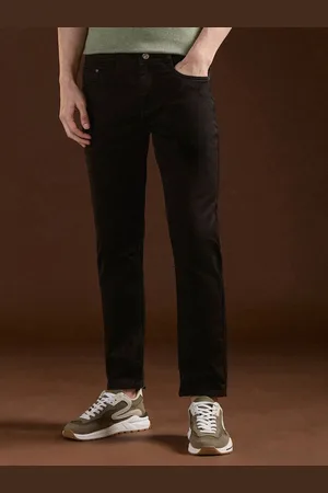 The Bear House Men Cotton Solid Slim Fit Jeans