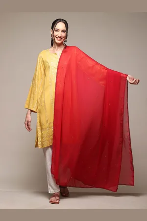 Biba Sequinned Embroidered Dupatta
