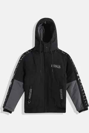 Fort Collins Boys Detachable Hood Bomber Jacket