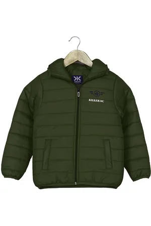 Killer Boys Lightweight Puffer Jacket with Embroidered