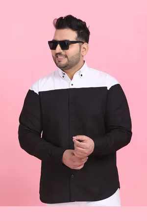 Lastinch Men Black Premium Casual Shirt