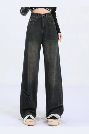 DressBerry Women Straight Fit High-Rise Light Fade Jeans