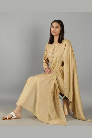 BARARA ETHNIC Women Ethnic Motifs Printed Pure Cotton Kurta with Trousers & Dupatta