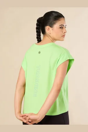 Cult Women Bio Finish Typography Printed Round Neck Cotton T-shirt