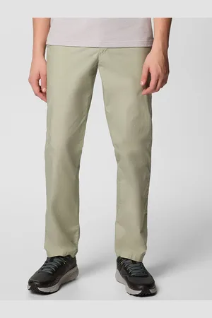 Columbia Men Pure Cotton Mid Rise Trousers