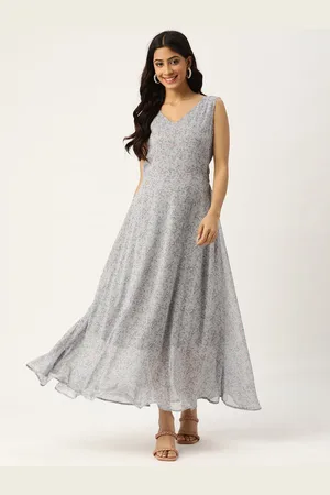 Chemistry Floral Georgette A-Line Midi Dress