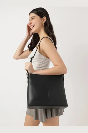 Fastrack Shopper Hobo Bag With Buckle Detail