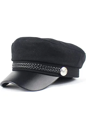 iSWEVEN Women Cotton Ascot Cap