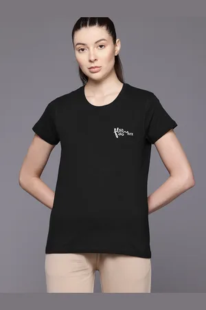 HRX Women Pure Cotton Yoga T-shirt