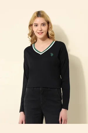 Ralph Lauren Solid V-Neck Cotton T-shirt