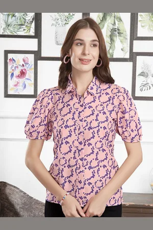 Moda Rapido Women Opaque Printed Casual Shirt