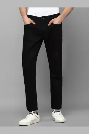 Louis Philippe Men Slim Fit Pure Cotton Low-Rise Jeans