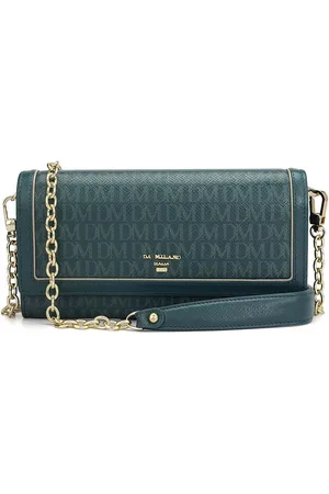 Da Milano Women Typography Textured Leather Three Fold Wallet