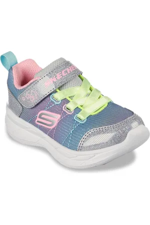 Skechers SNAP SPRINTS 2.0 Girls Colourblocked Sneakers
