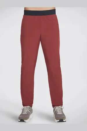 Skechers Men Go Walk Action Mid-Rise Track Pants