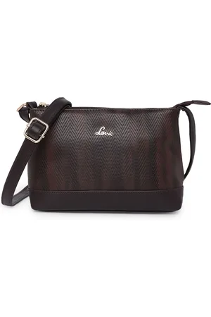 LAVIE Brown Textured Shoulder Bag