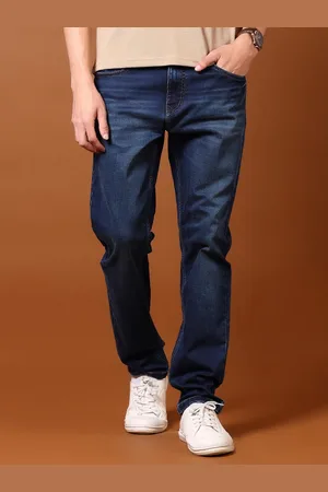 V-Mart Men Regular Fit Light Fade Denim Mid-Rise Cotton Jeans