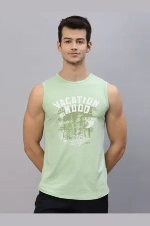 Rigo Men Printed Sleeveless Innerwear Gym Vests