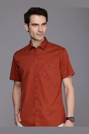 Louis Philippe Men Slim Fit Pure Cotton Casual Shirt