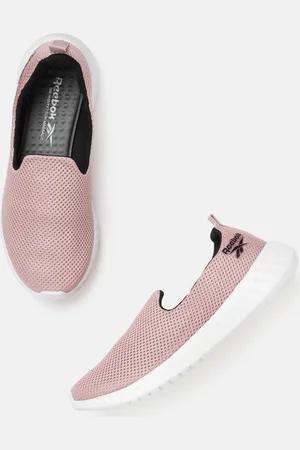 Reebok Women Pink Woven Design Inbound Slipon Walking Shoes