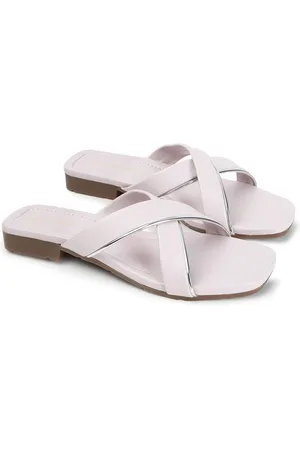 Mast & Harbour Women Open Toe Flats