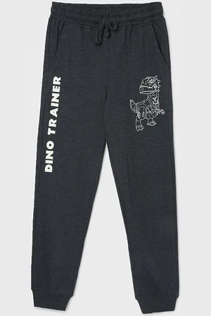 Lifestyle Boys Graphic Printed Mid Rise Joggers