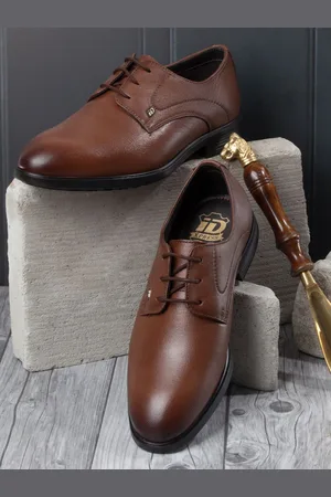 ID Men Round Toe Formal Derbys