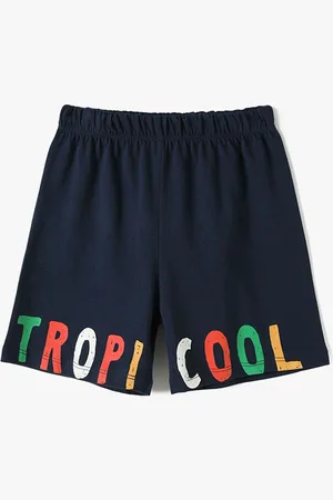Koton Boys Mid-Rise Cotton Shorts