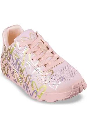 Skechers Girls UNO LITE - METALLIC LOVE Sneakers