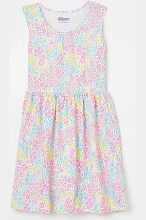 Lifestyle Girls Fit & Flare Floral Dress