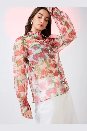 Globus Floral Print Shirt Style Top