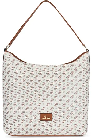 LAVIE Women Brand Logo Printed Structured Shoulder Bag