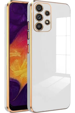 Karwan Electroplated Chrome 6D Samsung A33 Phone Back Case