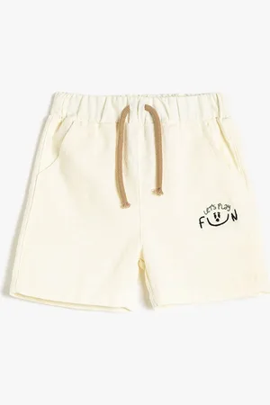 Koton Boys Mid Rise Linen Shorts