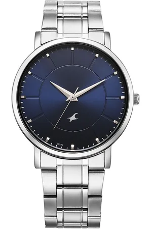 Fastrack Men Brass Dial & Stainless Steel Bracelet Style Straps Analogue Watch 38163SM01
